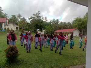 Senam Pagi Rutin Hari Jumat di SMP Negeri 8 Kepulauan Selayar Tingkatkan Semangat dan Kebugaran Siswa